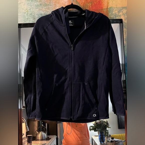 KIDS GAP FIT black zip up hoodie (unisex) SIZE XL (12) PERFECT CONDITION💥 - Picture 1 of 8